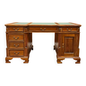 Bureau classique en cuir