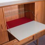 Arno wooden sideboard, Scandinavian teak wood sideboard, vintage storage unit