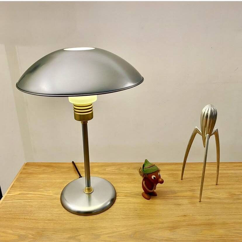 Vintage 1990s IKEA ocean liner design desk lamp