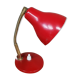 Lampe de bureau rouge