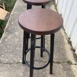 Pair of industrial stools