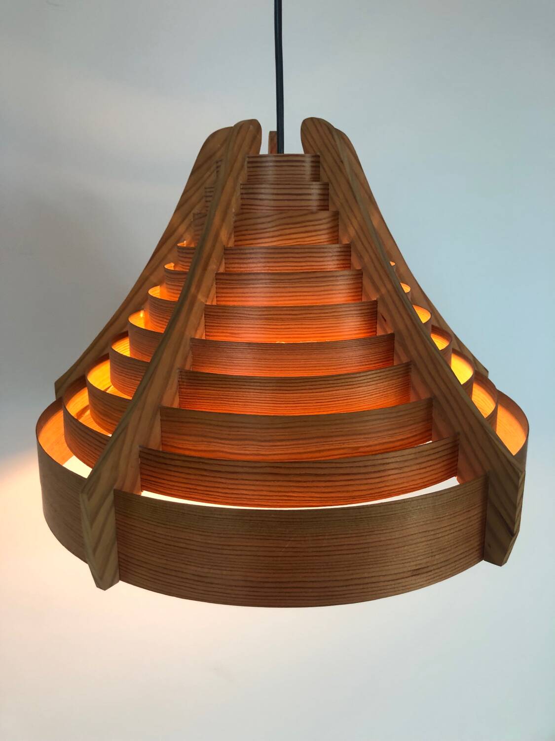 Swedish vintage pendant light / Design by Hans Agne Jakobsson / 60's