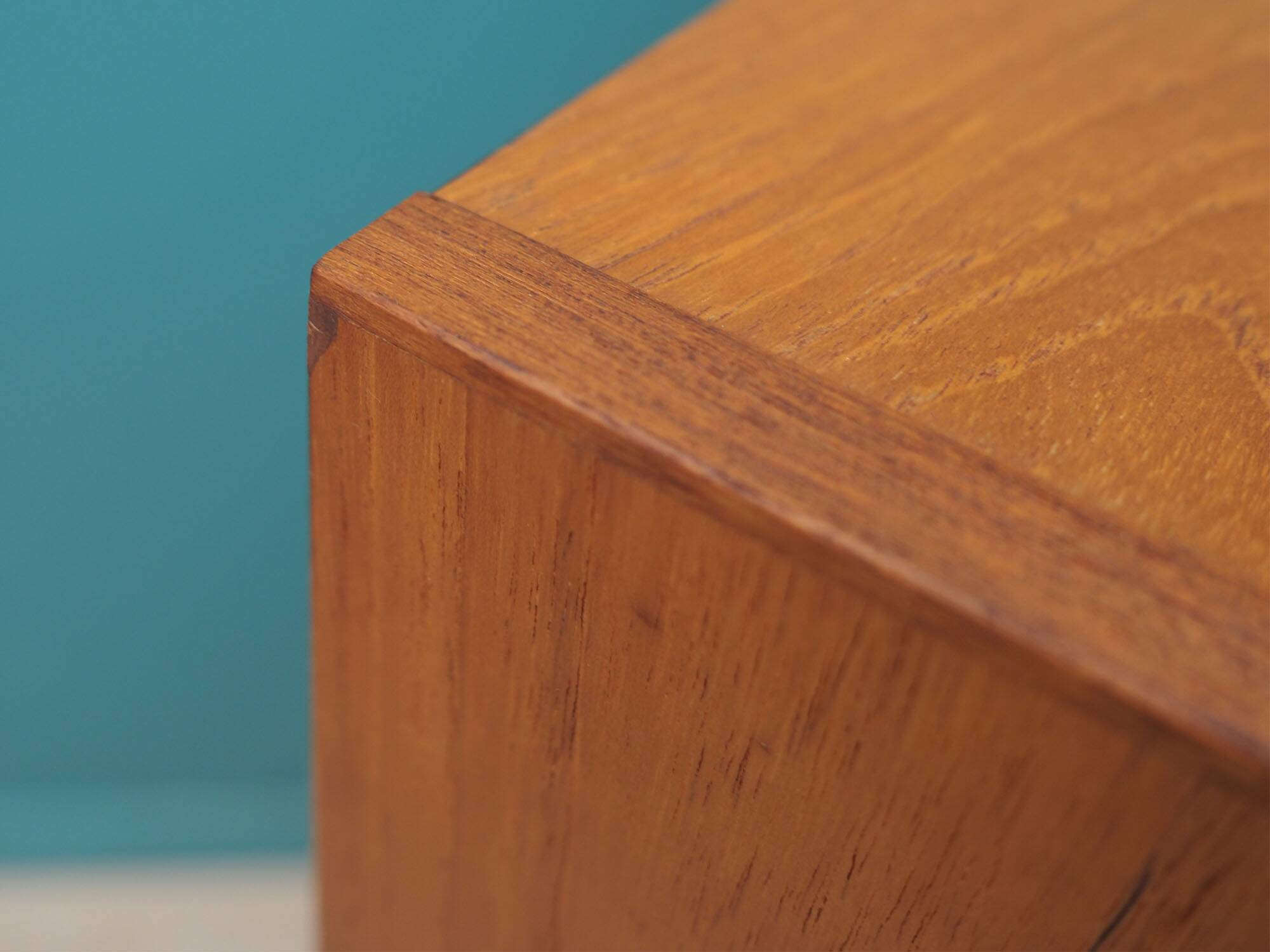 Commode en teck, design danois, années 1970
