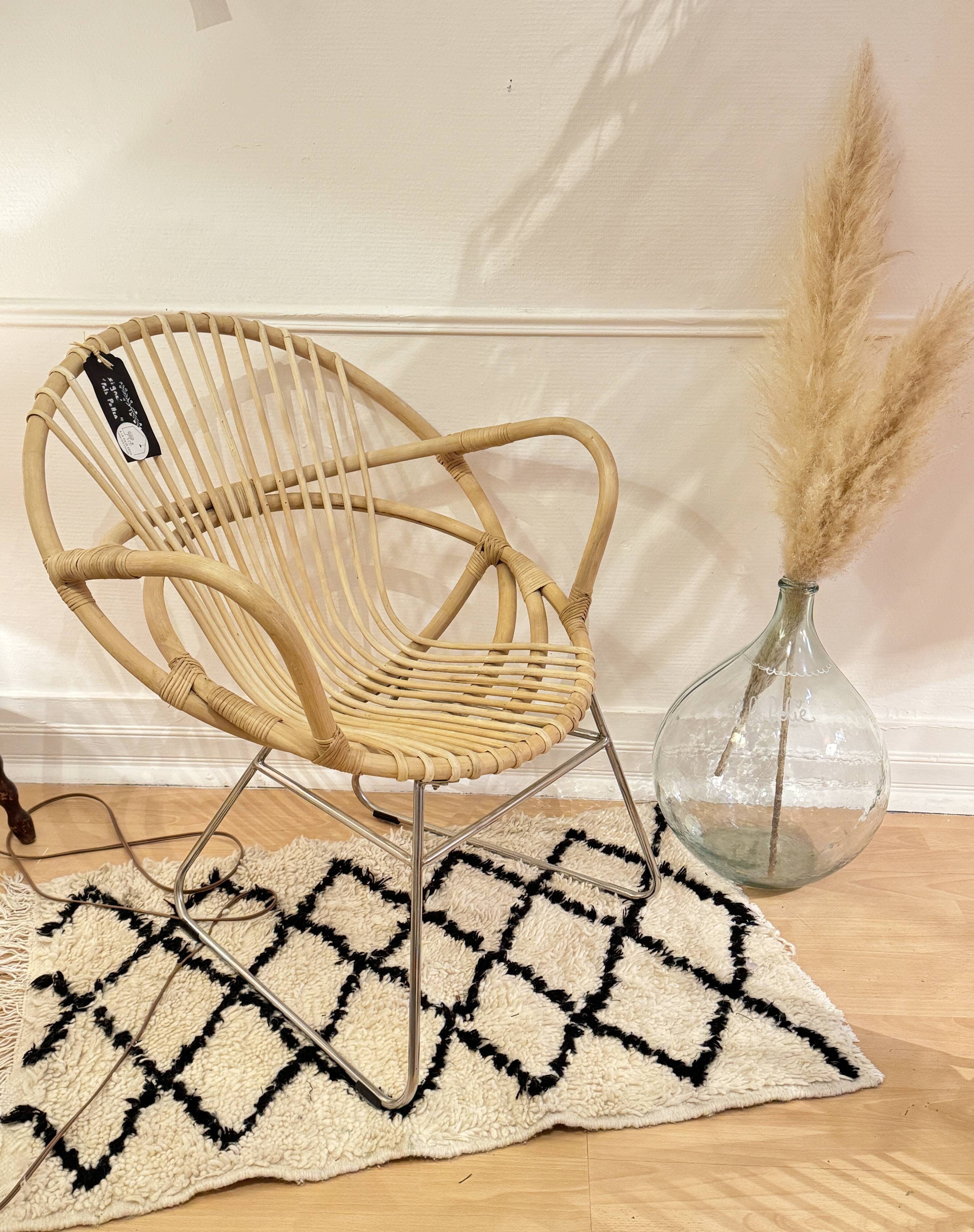 Rattan armchair pols pote