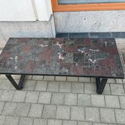 Ceramic tiled coffee table by Pia Manu (signed)