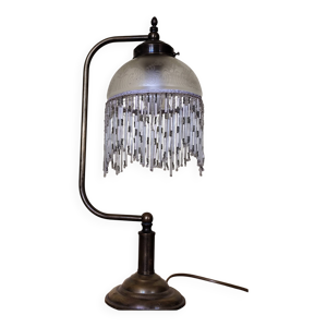 Lampe rétro laiton et