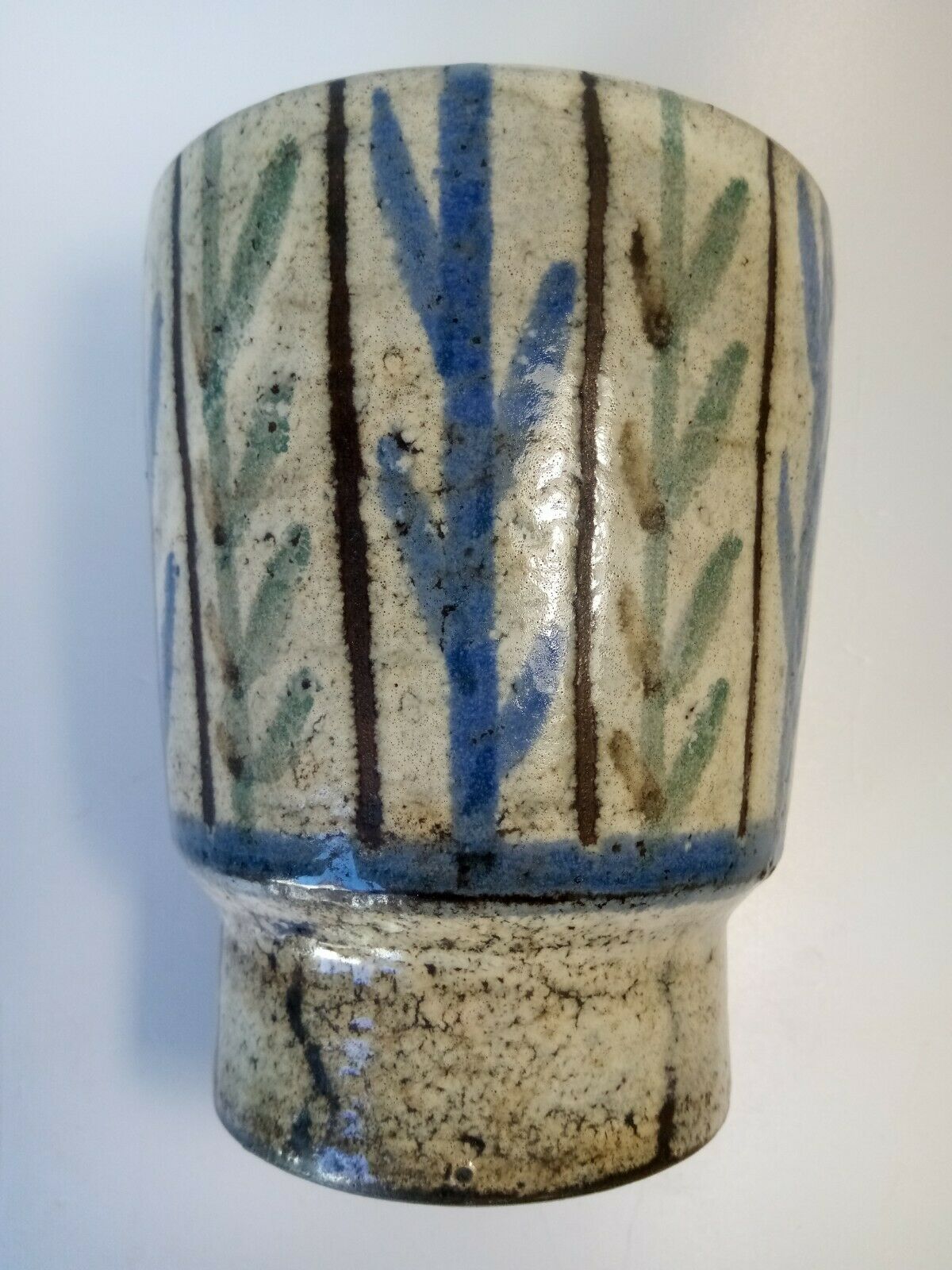 Vase on Talon Vallauris The Wall Gustave Reynaud ceramic