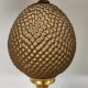 Brass pineapple table lamp, 1970s