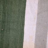 Kilim antique fait main Dhurri indien 167cm x 238cm (1930s)