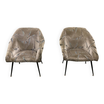 Paire de fauteuils vintage, 1960