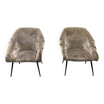 Vintage pair of chairs, 1960s