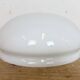 Industrial Bakelite Wall or Ceiling Light with Milk Glass, 1950s