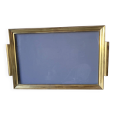 Brass plateau Hollywood Regency 1960s