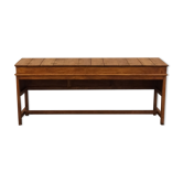 Old wooden desk desk