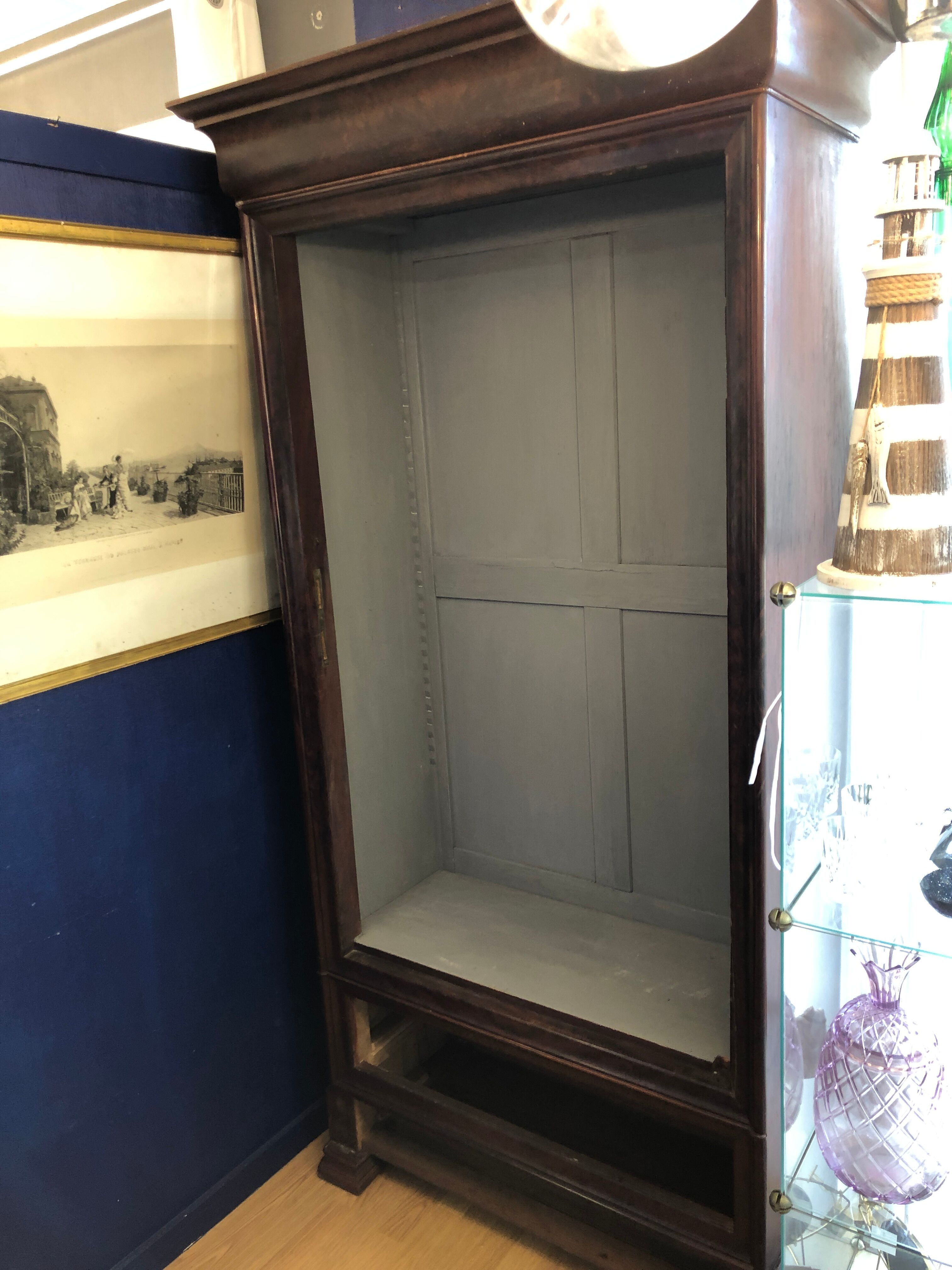 Napoleon III Library in Mahogany