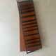 Scandinavian wall bookcase 3 teak shelves, tomado Holland 1970