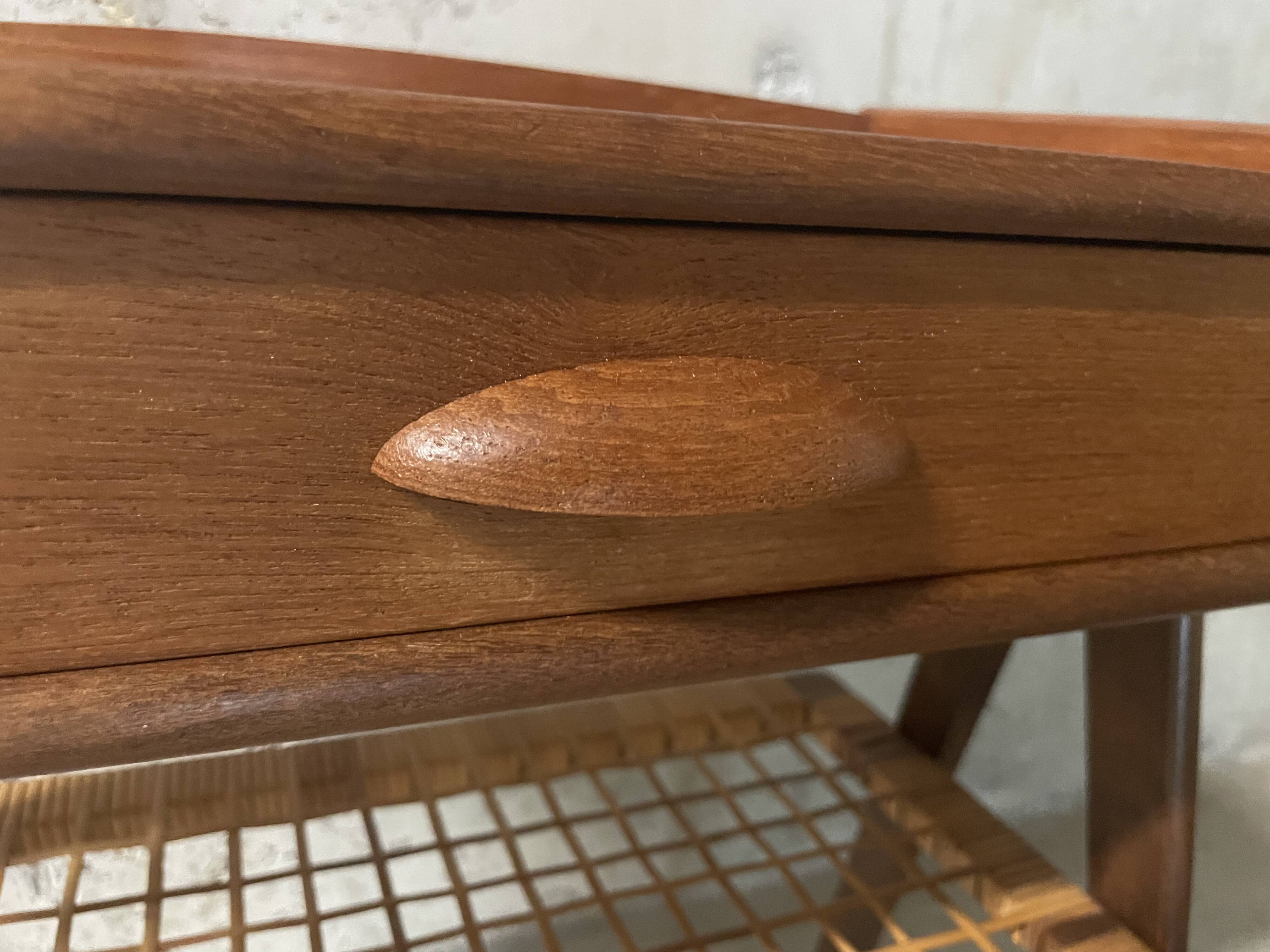 Scandinavian bedside table from the 1960s.