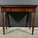 Mahogany Games Table, Louis-Philippe Period – 2nd Part of the 19th Century