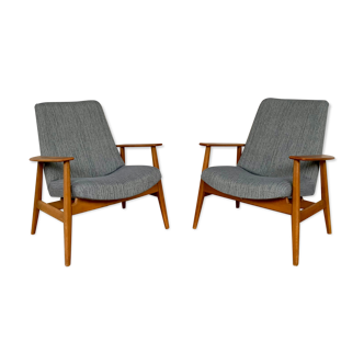 Paire de fauteuils SK670 par Pierre Guariche 1950/1960