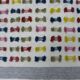 Handwoven Modern Boho Wool Rug with Colourful Patterns and Pompoms