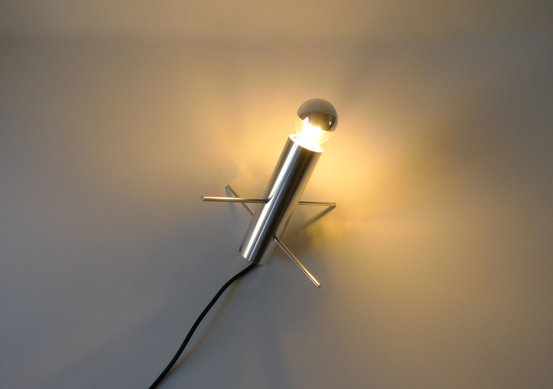 Lampe de table "Krekel" moderniste du milieu du siècle par Otto Wasch pour Raak Amsterdam c.1960