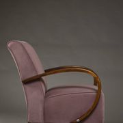 Art Deco Club Armchair, Fully Restored, Poland, 1930s