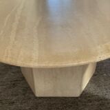 Travertine coffee table from the 70s