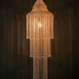 Shell chandelier