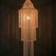 Shell chandelier