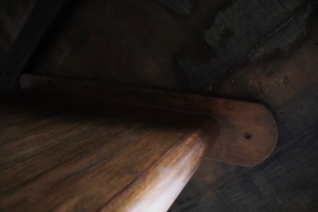 Pierre Jeanneret large library table PJ-TAT-08-A, Chandigarh, 1955-1956