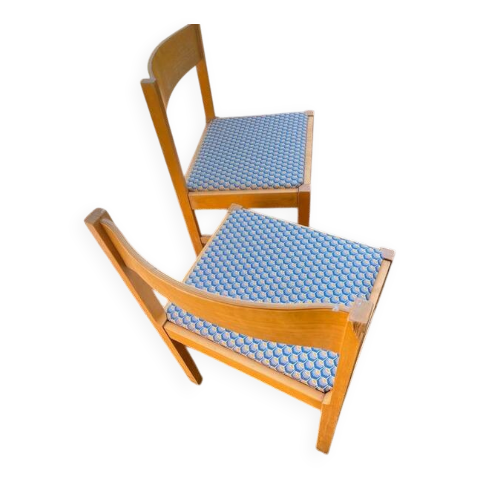 Set of 2 vintage Scandinavian chairs Edsbyverken – Sweden 1960