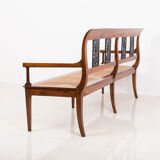 Biedermeier bench, 19th century, Austria