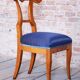 Biedermeier Cherrywood Chairs, Austria, 1820s, Set of 4