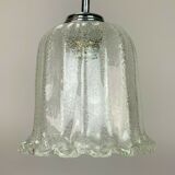 60s 70s lamp hanging lamp ball lamp bubble chrome glass space age design
