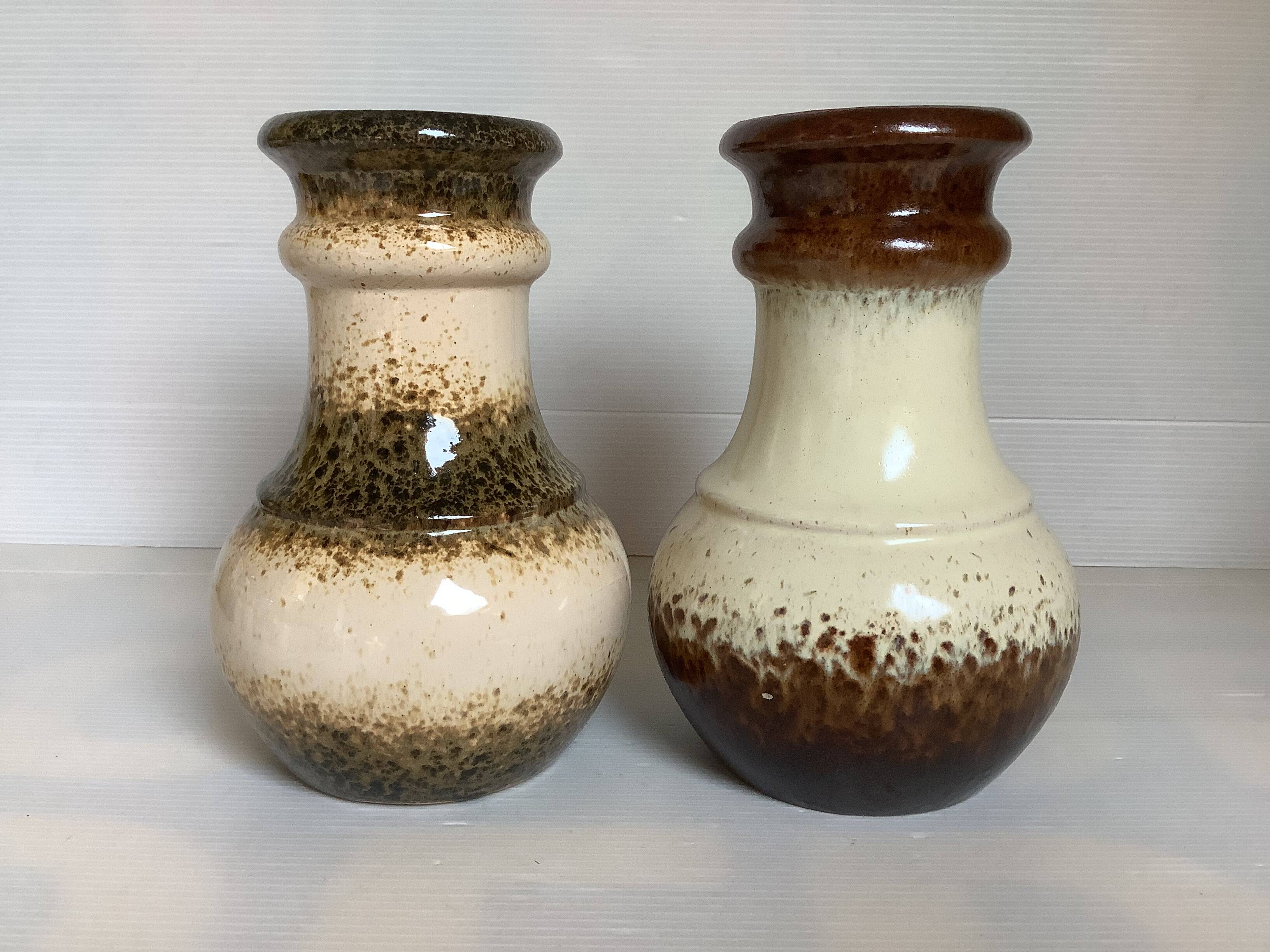 Pair of Scheurich West Germany vases