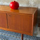Vintage Scandinavian teak sideboard, 1960.