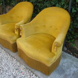 Pair of armchairs