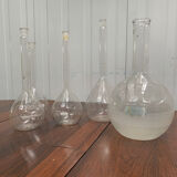 5 laboratory flat-bottomed balloon vases