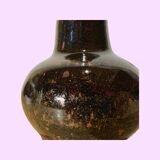 60s Danish Ceramic Desk / Table Lamp Brown Color | Danish Design Ceramic Lighting