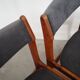 Set of six teak chairs, Danish design, 1960s, production: Denmark