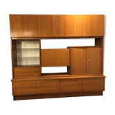 Living in teak veneer, France 1960