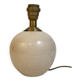 Cracked ceramic ball lamp