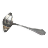 Ercuis silver-plated metal sauce spoon / ladle, ribbon model