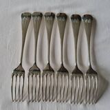 Ridoux Cie silver plated table forks