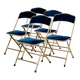 Lafuma vintage blue folding chair