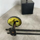 Vintage metal wall coat rack