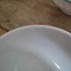 Porcelain bowls italy bordered green