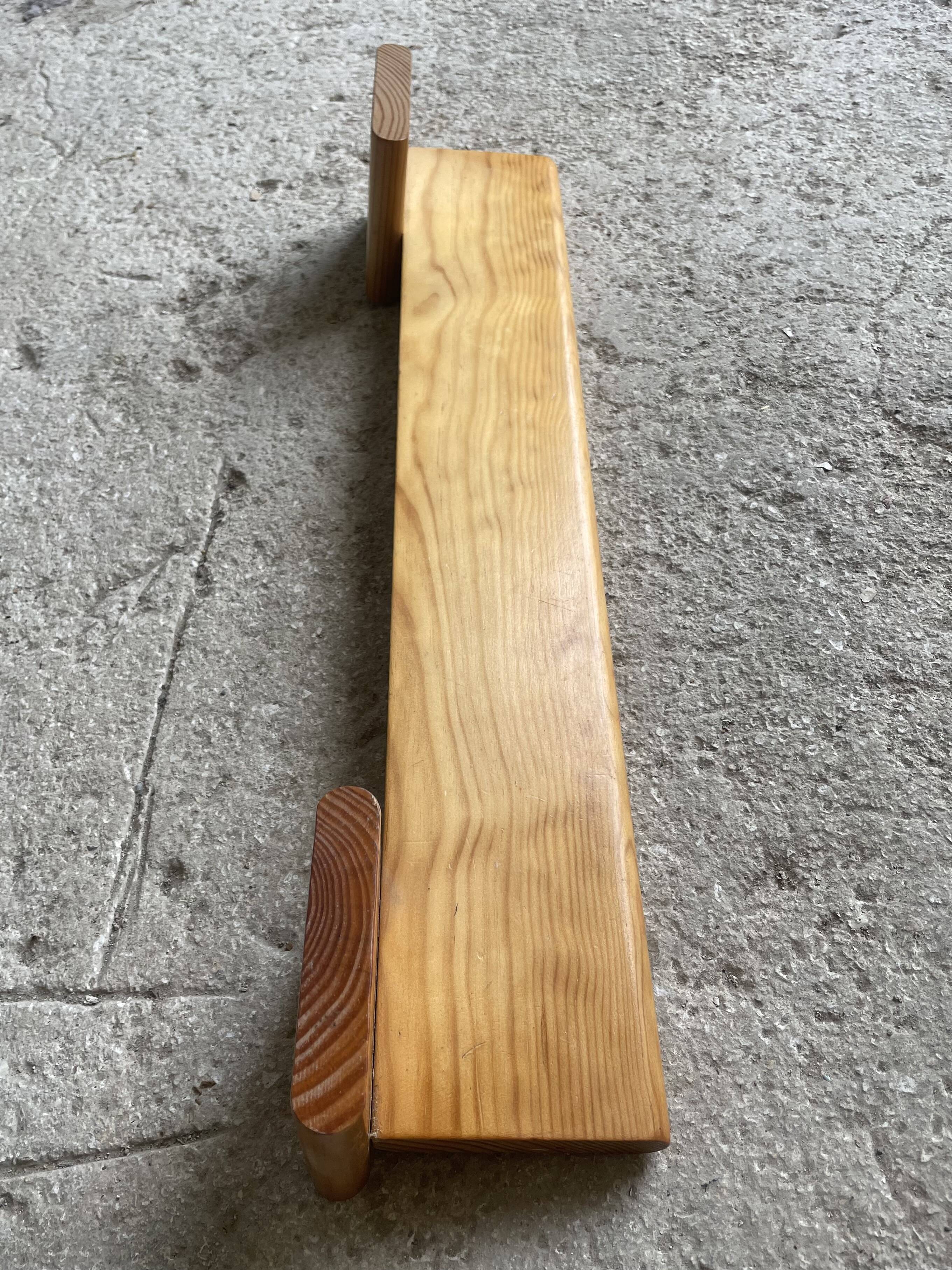 Old pine wall shelf