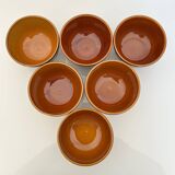 Set of 6 Boch La Louvière bowls