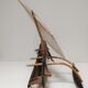 Pirogue à balancier en bois années 90